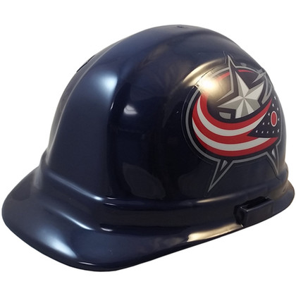 Columbus Blue Jackets hard hat