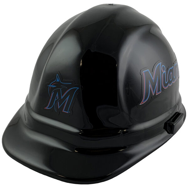 Miami Marlins hard hat